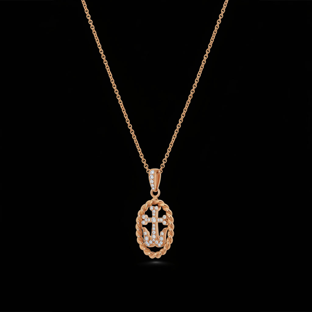 Guardian Grace Cross Pendant