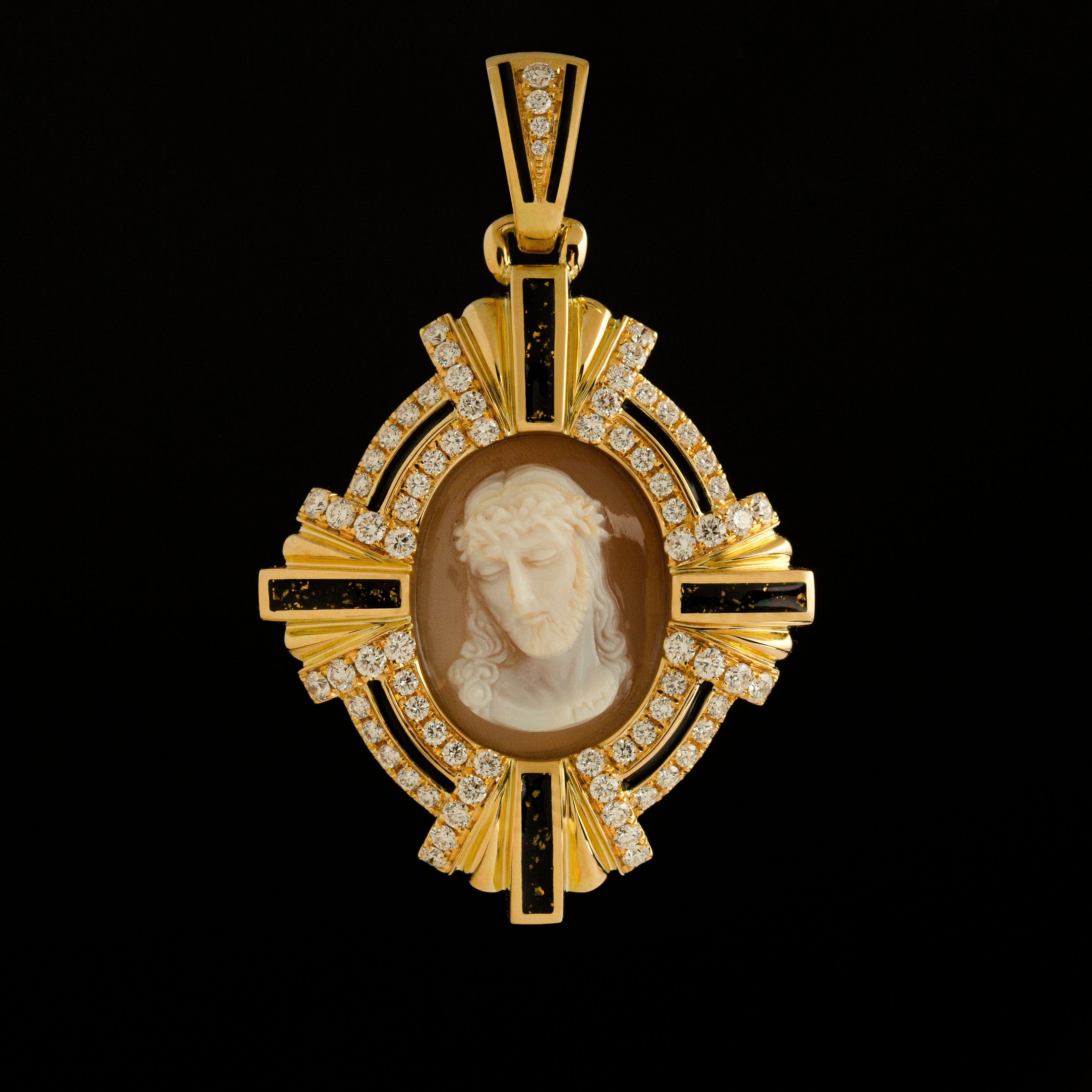 Sacred Icon Cameo Pendant