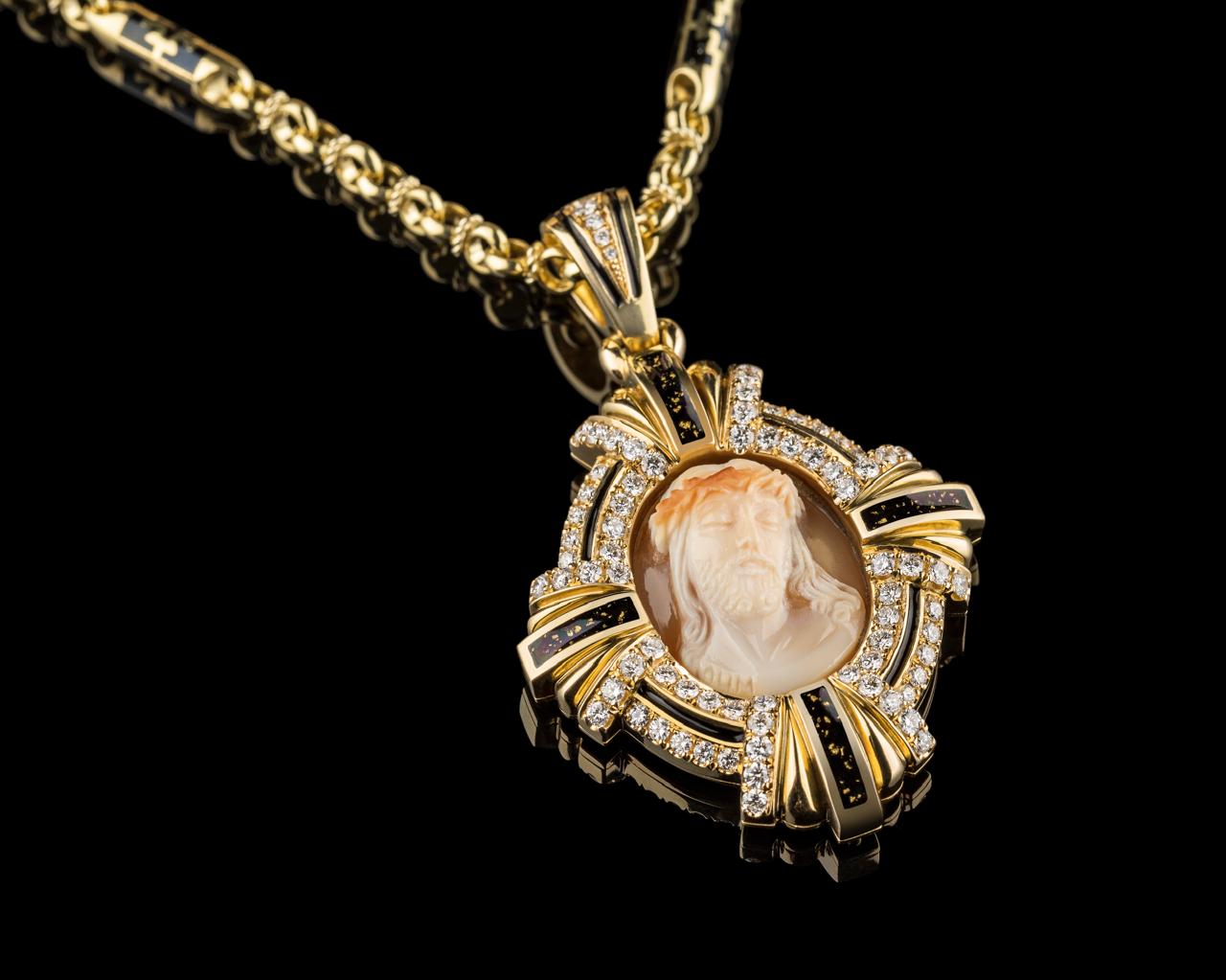 Sacred Icon Cameo Pendant