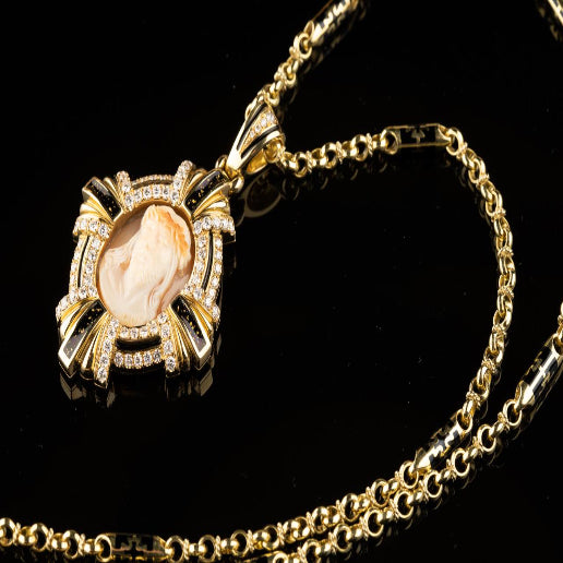 Sacred Icon Cameo Pendant