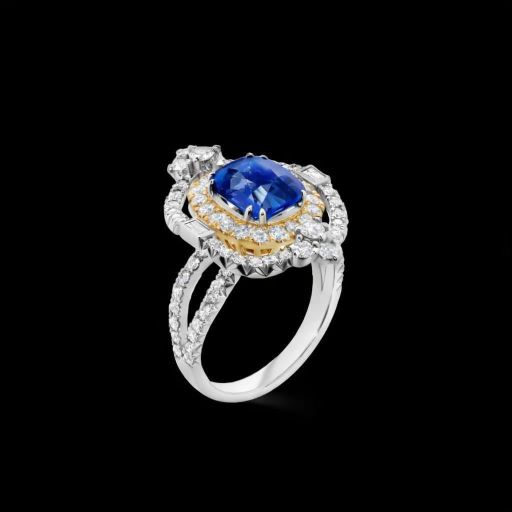 Bird Tail Spinel Ring