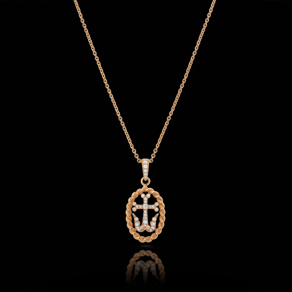 Guardian Grace Cross Pendant